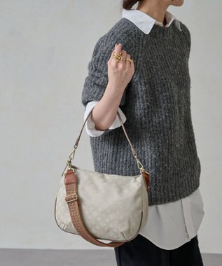 russet アレンジショルダーベルト【ミックステープ】(CE-1147) Camel