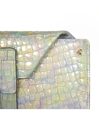 PELLE BORSA ギャルソンウォレット Rainbow Croco レインボークロコ 6101 イエロー