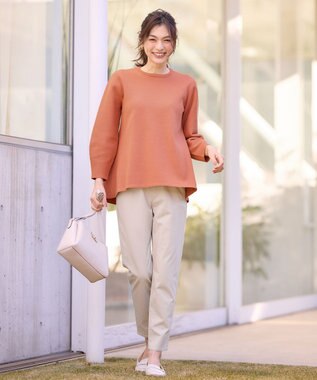 ANY 【ストレッチ】大人の7daysデイリーパンツ グレージュ