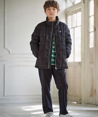 J.PRESS KIDS 【110-130cm】サイド切替 パンツ ネイビー系
