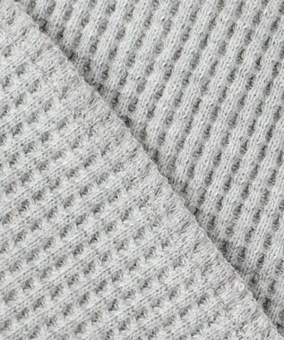 組曲 L 【組曲×setsuko sagittaire】カップ付きフリルTシャツ ライトグレー系