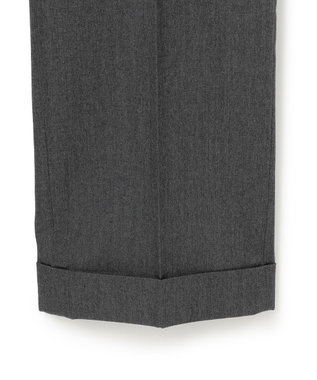 J.PRESS MEN 【J.PRESS ORIGINALS】MAGIC CUBA GABARDINE NEW PIPED STEM TROUSERS / JAPAN MADE グレー系