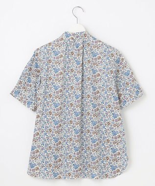 J.PRESS LADIES 【洗える】LIBERTY シャツカラー ブラウス ふじ色系5