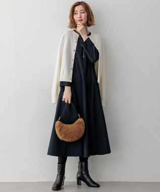 23区 ショート ヒール ブーツ ブラック系