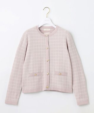 ANY SIS 【2SET】ツイード アンサンブル ローズグレー系