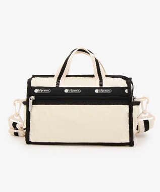 LeSportsac MINI DUFFEL CROSSBODY/スペクテイターサンドバー/ブラック スペクテイターサンドバー/ブラック