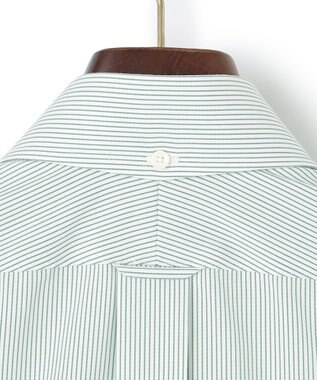 J.PRESS MEN 【WEB限定】ピンストライプシャツ/B.D グリーン系1