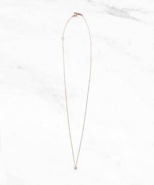 TOCCA 【WEB限定】FLORA K18 DIAMOND NECKLACE K18 ダイヤモンド ネックレス ピンクゴールド系