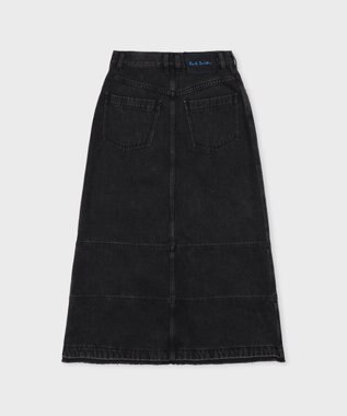 Paul Smith ウォッシュド デニム スカート ブラック