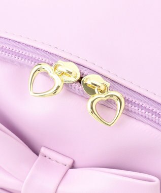 ANY KIDS リボンリュックサック ラベンダー