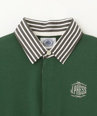 J.PRESS KIDS 【110-130cm】ラガー ポロシャツ グリーン系