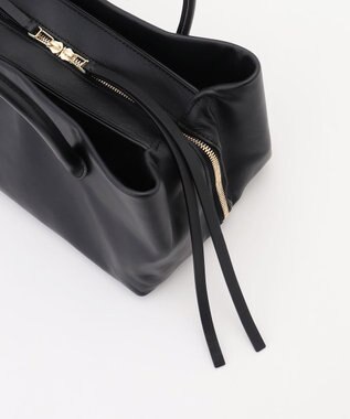 BEIGE， 【一部店舗限定】MARY AL TERNA / RIKYU レザーハンドバック Black