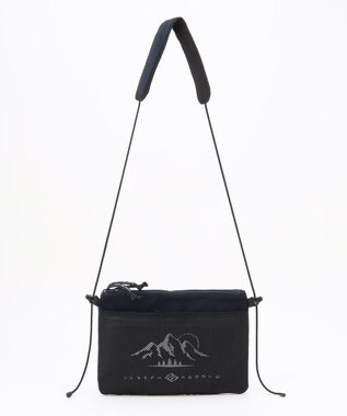 JOSEPH ABBOUD MOUNTAIN 【UNISEX】Pe／Nyピーチサ コッシュ ネイビー系