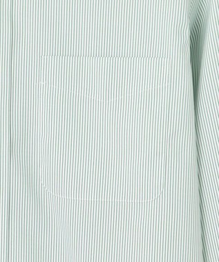 J.PRESS MEN 【WEB限定】ピンストライプシャツ/B.D グリーン系1