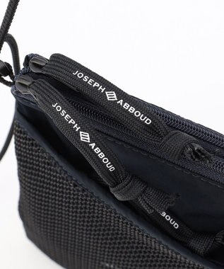 JOSEPH ABBOUD MOUNTAIN 【UNISEX】Pe／Nyピーチサ コッシュ ネイビー系