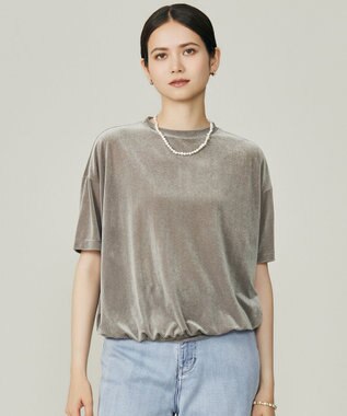 【SHIHOさん着用】シアーベロア カットソー