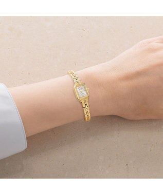 CITIZEN 【アンティークな雰囲気】小さくて可愛い 上品なアクセサリーにも 電池交換不要 イエローゴールド イエローゴールド