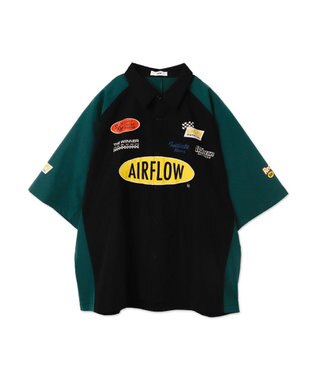 WEGO 【ユニセックス着用ITEM】レーシングシャツ（S） ダークグリーン