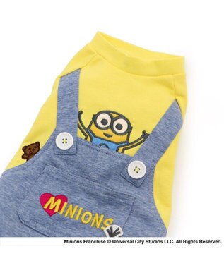 PET PARADISE ミニオン パンツ つなぎ 【小型犬】 デニム風 黄