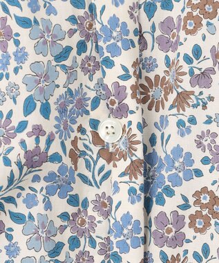 J.PRESS LADIES 【洗える】LIBERTY シャツカラー ブラウス ふじ色系5