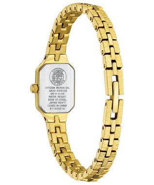 CITIZEN 【アンティークな雰囲気】小さくて可愛い 上品なアクセサリーにも 電池交換不要 イエローゴールド イエローゴールド