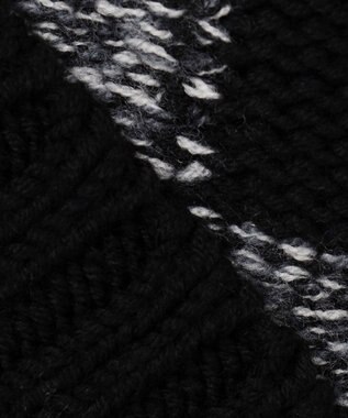 JOSEPH HOMME メリノブロック　ニット ブラック系