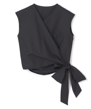 BEIGE，  HYDRANGEA / カシュクールブラウス Black