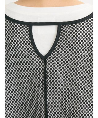 Green Parks ＳＥＴ２点　メッシュ＋ノースリーブロゴプルオーバー Black