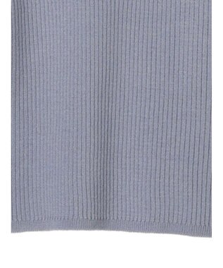 earth music&ecology ショルダーチュールレースプルオーバー Blue