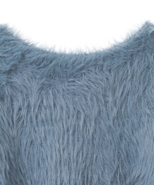 Green Parks ・Ｐｅｔｉｔ　Ｆｌｅｕｒ　シャギーキリカエニット Sax