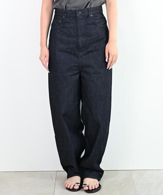 woadblue サルエル ブレットデニムパンツ リジッドブルー BLUE