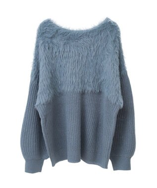 Green Parks ・Ｐｅｔｉｔ　Ｆｌｅｕｒ　シャギーキリカエニット Sax