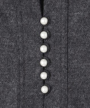 J.PRESS LADIES S アクアレジェンドウールジャージー ワンピース ライトグレー系