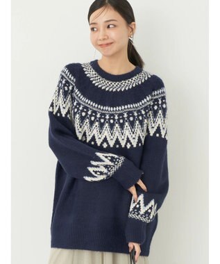 earth music&ecology オーロララメノルディックチュニック