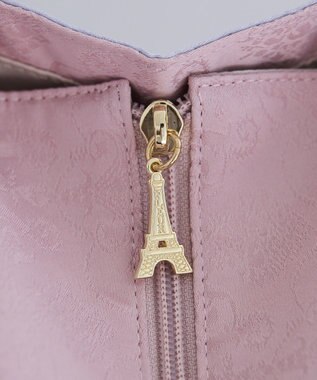 Maison de FLEUR トリコロールフリルハンドルトートバッグ Multi