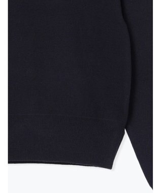 Te chichi ラメフェザーデコラカラーニット ブラック