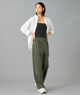 Chacott Chacott BALANCE EasyCare+ ストレートパンツ カーキ