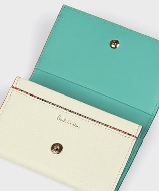 Paul Smith カラードエッジ 名刺入れ ライトグリーン