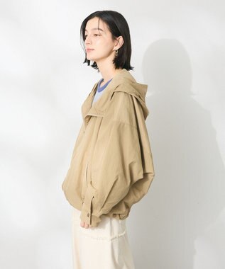 CRAFT STANDARD BOUTIQUE ドルマンコクーンマウンテンパーカー Beige