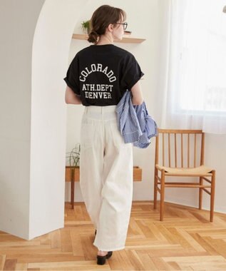 WEGO 【ANGIE VINTAGE】カレッジロゴプリントTee 柄20