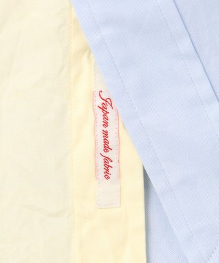 J.PRESS MEN 【J.PRESS ORIGINALS】【UNISEX】Crazy Oxford Half Sleeve Shirt / B.D. / Baggy-Fit サックスブルー系9