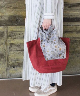 ROOTOTE 0420【直営店限定：エコバッグ】RTG.ルーショッパーミニ.フローラル-A 03：クラッシー