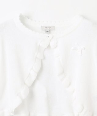 ANY KIDS ニットカーディガン オフホワイト