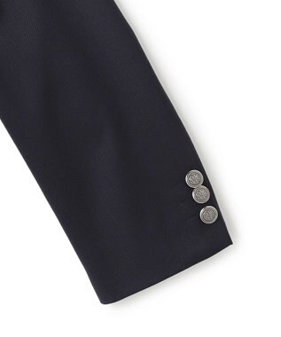 J.PRESS MEN 【WEB・一部店舗限定】シングルブレザー / 銀釦 / 3B / 背抜き ネイビー系