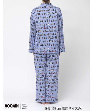 une nana cool 【ムーミン】【綿100%】 MOOMIN * une nana cool  開襟パジャマ SX