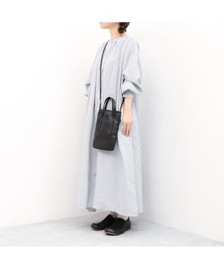 UNBILLION ペルケ perche / ゴートスムース2wayミニショルダー ブラック