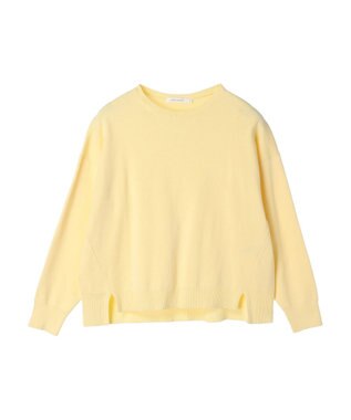 AMERICAN HOLIC 前振りニットプルオーバー Light Yellow