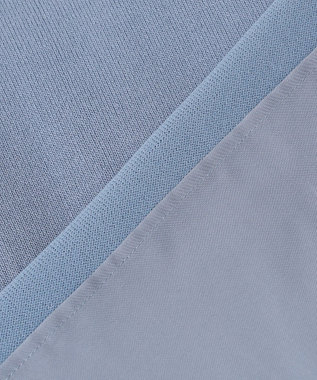 ANY SIS 【WEB・一部店舗限定】バックチュールコンビ ニット ブルー