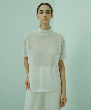 BEIGE， YUZU / ニットトップス Ecru