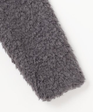 NAVE 【ReNAVE】プードルボア ジャケット チャコール系